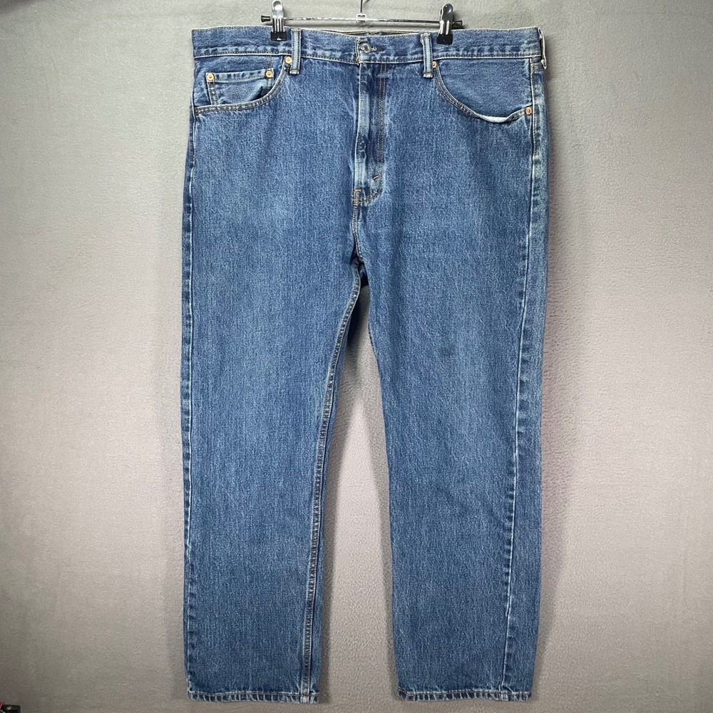 Levis 505 Jeans Mens‎ 40x30 Blue Regular Fit Straight Leg Denim